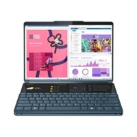 Laptop Lenovo Yoga Book 9 13IMU9 83FF001SVN (Ultra 7 155U/ 32GB/ 1TB SSD/ 13.3inch OLED Touch/ Windows 11 Home + Office Student/ Tidal Teal/ Vỏ nhôm/ Digital Pen 3 + Folio Case/ Mouse + Key/ 2 Year)