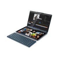 Laptop Lenovo Yoga Book 9 14IAH10 (83KJ001QVN) (U9 285H/32GB RAM/1TB SSD/2×14 2.8K Cảm ứng/Win11/Office H&S/Xanh)