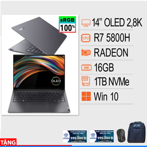 Laptop Lenovo Yoga Slim 7 Pro 14IHU5 O 82NH009PVN - Intel Core i7-11370H, 16GB RAM, SSD 512GB, Intel Iris Xe Graphics, 14 inch