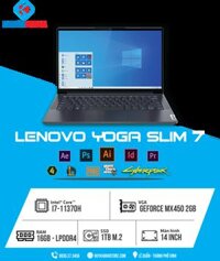 Laptop Lenovo Yoga Slim 7 Pro 14IHU5 O 82NH008TVN (Core™ i7-11370H | 16GB | 1TB SSD | MX450 2GB | 14 inch 2.8K | Win 11)