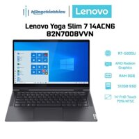 Laptop Lenovo Yoga Slim 7 14ACN6 82N7008VVN R7-5800U  8GB  512GB  AMD Radeon Graphics  14 FHD Touch Hàng chính hãng