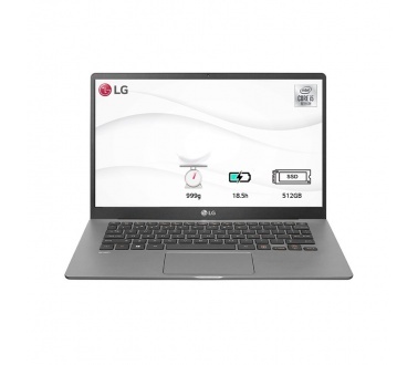Laptop LG Gram 14Z90N-V.AR52A5 - Intel Core i5-1035G7, 8GB RAM, SSD 256GB, Intel Iris Plus Graphics, 14 inch