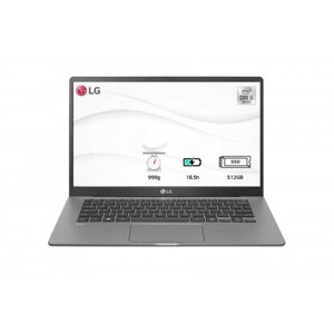 Laptop LG Gram 14Z90N-V.AR52A5 - Intel Core i5-1035G7, 8GB RAM, SSD 256GB, Intel Iris Plus Graphics, 14 inch