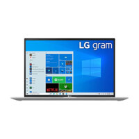 Laptop LG gram 16 (16Z90P-G.AH73A5) (Intel Core i7-1165G7,16″ WQXGA, 16GB RAM, 256GB, Win 10 Home, Bạc)