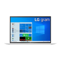 Laptop LG gram 17 (17ZD90P-G.AX71A5) (Intel Core i7-1165G7, 17″ WQXGA, 16GB RAM, 256GB SSD, NON OS, Trắng)