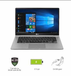 Laptop LG Gram 2018 14Z980 - Intel core i5, 8GB RAM, SSD 256GB, Intel UHD Graphics, 14 inch