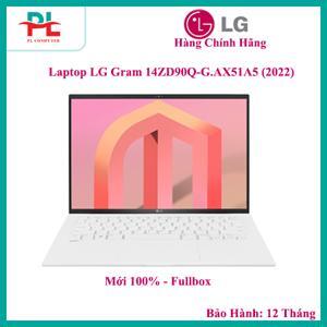 Laptop LG Gram 2022 14ZD90Q-G.AX51A5 - Intel core i5, 8GB RAM, SSD 256GB, Intel Iris Xe Graphics, 14 inch