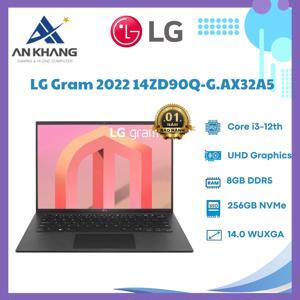 Laptop LG Gram 2022 14ZD90Q-G.AX32A5 - Intel core i3, 8GB RAM, SSD 256GB, Intel UHD Graphics, 14 inch