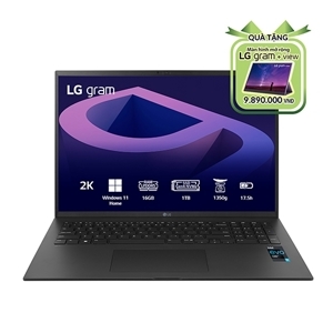 Laptop LG Gram 2022 17Z90Q-G.AH78A5 - Intel Core i7, 16GB RAM, SSD 1TB, Intel Iris Xe Graphics, 17 inch