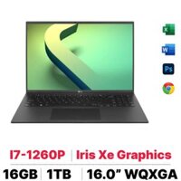 Laptop LG Gram 2022 16Z90Q-G.AH78A5 - Cũ Đẹp