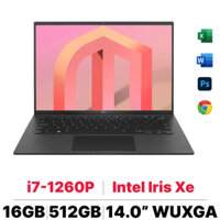 Laptop LG Gram 2022 14Z90Q-G.AH75A5 - Cũ Xước cấn
