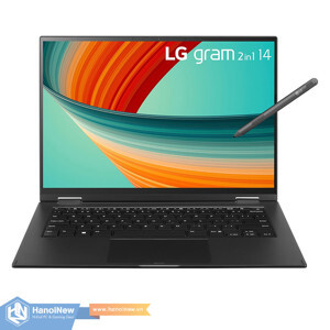 Laptop LG Gram 2023 14T90R-G.AH55A5 2in1 - Intel Core i5-1340P, 16GB RAM, SSD 512GB, Intel Iris Xe Graphics, 14 inch