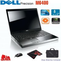 Laptop máy trạm chuyên đồ hoạ, game Dell Precision M6400 - Q9000/ 8Gb