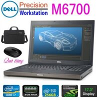 Laptop máy trạm WorkStation DELL Precision M6700 Core i7-3720QM, 8gb Ram, 256gb SSD, vga Quadro Q3000M, 17.3inch Full HD