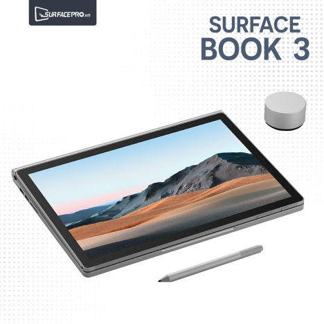 Laptop Microsoft Surface Book 3 - Intel Core i7-1065G7, 32GB RAM, SSD 512GB, Nvidia GeForce GTX 1650 4GB GDDR5, 13.5 inch