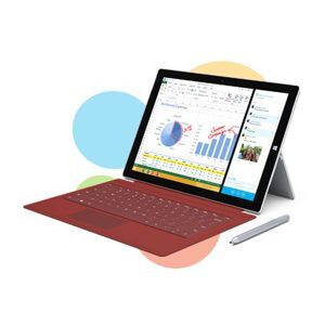 Laptop Microsoft Surface Pro 3 SSD 128GB - Intel Core i5-4300U, RAM 4GB, SSD 128GB, Intel HD Graphics, 12 inch