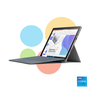 Laptop Microsoft Surface Pro 7 Plus - Intel core i5-1135G7, 8GB RAM, SSD 128GB, Intel Iris Xe Graphics, 12.3 inch