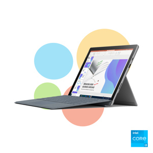 Laptop Microsoft Surface Pro 7 Plus - Intel core i3-1115G4, 8GB RAM, SSD 128GB, Intel UHD Graphics, 12.3 inch