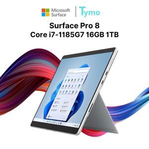 Laptop Microsoft Surface Pro 8 - Intel Core i7-1185G7, 16GB RAM, SSD 1TB, Intel Iris Xe Graphics, 13 inch
