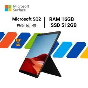 Laptop Microsoft Surface Pro X SQ2 - Microsoft SQ2, 16GB RAM, 512GB SSD, Microsoft SQ2 Qualcomm, 13 inch