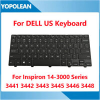 Laptop Mới Bàn Phím Mỹ Cho Dell Inspiron 14 "Bàn Phím 14-3000 Series 3441 3442 3443 3445 3446 3448