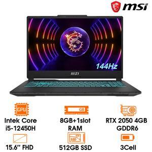Laptop MSI Cyborg 15 A12UCX - Intel Core i5-12450H, 8GB RAM, SSD 512GB, Nvidia GeForce RTX 2050 4GB GDDR6, 15.6 inch