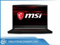 Laptop MSI Gaming GF63 Thin 10SCSR-830VN (i7-10750H/RAM-8GB/SSD-512GB/15.6/FHD/GTX1650TI/Win10/Black)