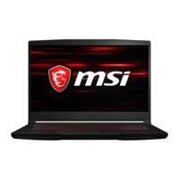 Laptop MSI Gaming GF63 Thin 9SCXR 075VN (I5-9300H/8GB/512GB SSD/15.6FHD-60Hz/GTX1650 MAX Q 4GB/Win 10/Black)