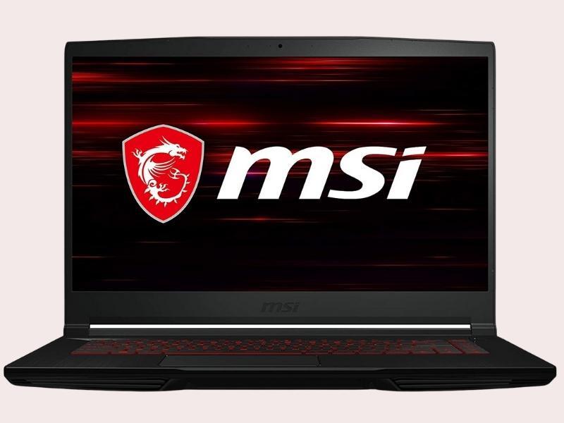 Laptop MSI GF63 Thin 10SC 804VN - Intel core i5-10500H, 8GB RAM, SSD 512GB, Nvidia GeForce GTX 1650 Max-Q 4GB GDDR6, 15.6 inch