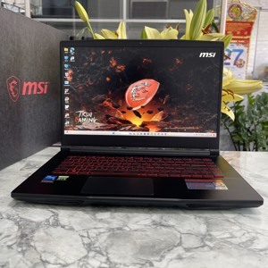 Laptop MSI GF63 Thin 11UC 1230VN - Intel Core i5-11400H, 8GB RAM, SSD 512GB, Nvidia GeForce RTX 3050 Max-Q 4GB GDDR6, 15.6 inch
