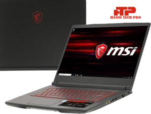 Laptop MSI GF63 Thin 9SC-070VN - Intel Core i7-9750H, 8GB RAM, SSD 256GB, GeForce GTX 16X0 4GB Max-Q 4GB GDDR5, 15.6 inch