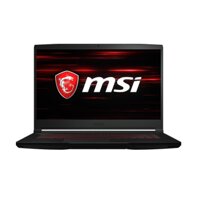 LAPTOP MSI GF63 Thin 10SC-020VN (i7-10750H, Ram 8GB, SSD 512GB, Màn hình 15.6″ Full HD 144Hz, GTX1650 4GB, Win 10