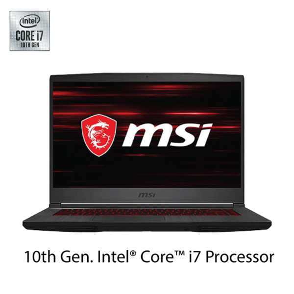 Laptop MSI GF75 Thin 10SCXR 038VN - Intel Core i7-10750H, 8GB RAM, SSD 512GB, Nvidia GeForce GTX 1650 4GB GDDR6 + Intel UHD Graphics 630, 17.3 inch