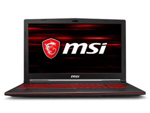 Laptop MSI GL63 8RC 265VN - Intel core i7, 8GB RAM, HDD 1TB + SSD 128GB, Geforce GTX1050 4GB GDDR5, 15.6 inch