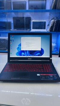 Laptop MSI GL63 8RC i7 8750H/16GB/1TB+ 500GB SSD/ GTX1050 4GB/Win10 Cũ Bh 03 Tháng