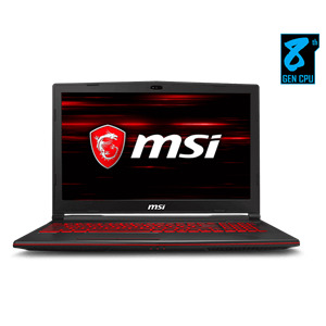 Laptop MSI GL73 8RC 230VN - Intel core i7, 8GB RAM, HDD 1TB, Nvidia GeForce GTX 1050 4GB, 17.3 inch