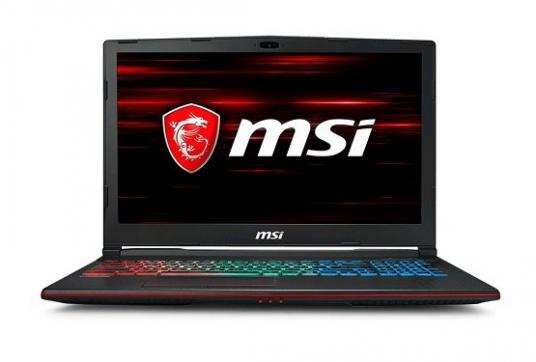 Laptop MSI GP63 Leopard 8RD 098VN - Intel core i7, 16GB RAM, SSD 128GB + HDD 1TB, Geforce GTX1050Ti 4GB GDDR5, 15.6 inch