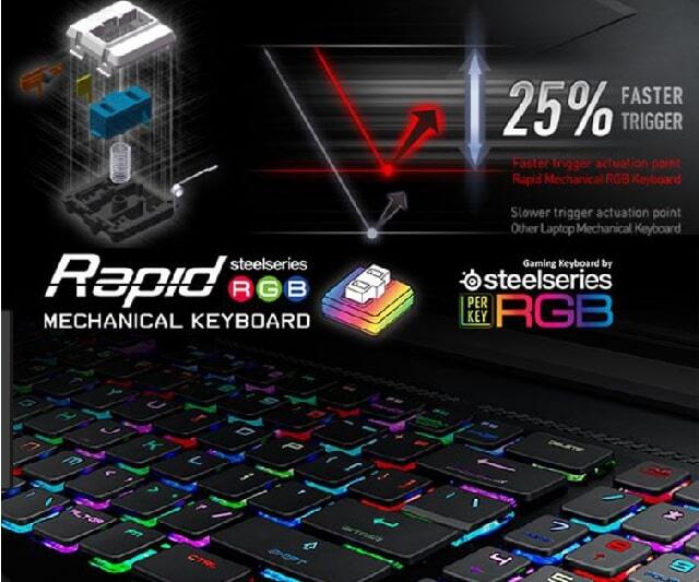 Laptop MSI GT75 Titan 8RF 231VN - Intel core i7, 32GB RAM, HDD 1TB + SSD 256GB, Nvidia Geforce GTX1070 8GB GDDR5X, 17.3 inch