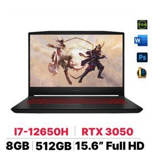 Laptop MSI Katana GF66 12UCK 804VN - Intel Core i7-12650H, 16GB RAM, SSD 512GB, Nvidia GeForce RTX 3050 4GB GDDR6, 15.6 inch