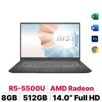 Laptop MSI Modern 14 B5M 204VN - Cũ Trầy Xước