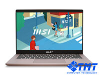 Laptop MSI Modern 14 C13M 612VN (Intel Core i5-1335U | 16GB | 512GB | Intel Iris Xe | 14 inch FHD | Win 11 | Beige Rose)