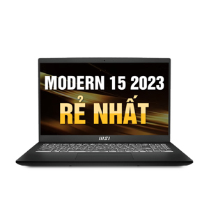Laptop MSI Modern 15 B7M 099VN - AMD Ryzen R5-7530U, 8GB RAM, SSD 512GB, AMD Radeon Graphics, 15.6 inch