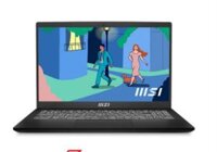 LAPTOP MSI MODERN 15 (B7M-231VN) (R5 7530U/16GB RAM/512GB SSD/15.6 INCH FHD/WIN11/ĐEN)