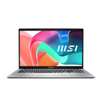 Laptop MSI Modern 15 (Core i5 1335U, 16GB RAM, 512GB SSD, Intel Iris Xe Graphics, 15.6 inch FHD IPS, Silver, F13MG‑082VN)