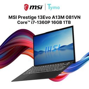 Laptop MSI Prestige 13 Evo A13M 081VN - Intel Core i7-1360P, RAM 16GB, SSD 1TB, Intel Iris Xe graphics, 13.3 inch