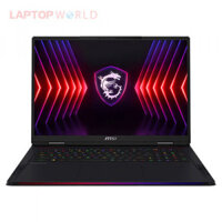 Laptop MSI Raider 18 HX A14VHG 230VN (Core™ i9-14900HX | 32GB | 2TB | RTX 4080 | 18 inch QHD+ 120Hz | Win 11 | Đen)