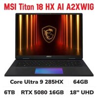 Laptop MSI Titan 18 HX AI A2XWIG-090VN