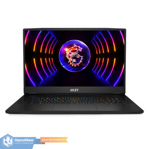 Laptop MSI Titan GT77 HX 13VI 077VN - Intel Core i9-13980HX, 64GB RAM, SSD 4TB, Nvidia GeForce RTX 4090 16GB GDDR6, 17.3 inch