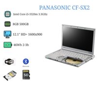 Laptop nhỏ gọn nhẹ siêu bền bỉ 12 inch Panasonic CF-SX2/SX3/SX4 Intel Core i5 8GB RAM 128GB SSD - Likenew 98%