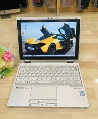 Laptop Panasonic CF-RZ6 core i5-7Y57, RAM 8G, SSD 256Gb Cảm ứng xoay 360 độ Siêu Nhẹ